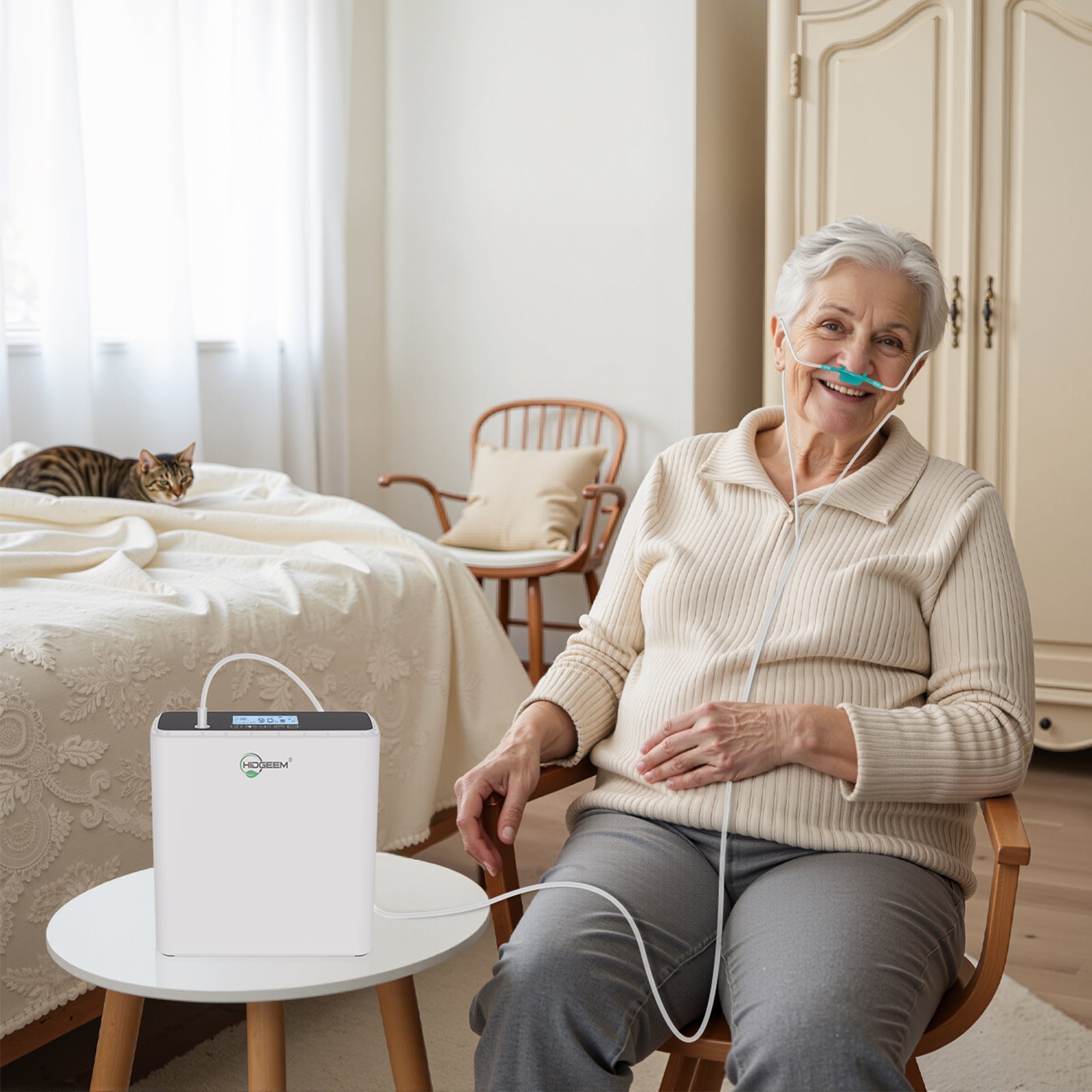 1-6L Adjustable Portable Oxygen Concentrator